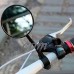 Quaanti Cycling Accessories Bike Bicycle Handlebar Flexible Useful Rear Back View Rearview Mirror Black Design (Black) - B07FTG48JJ